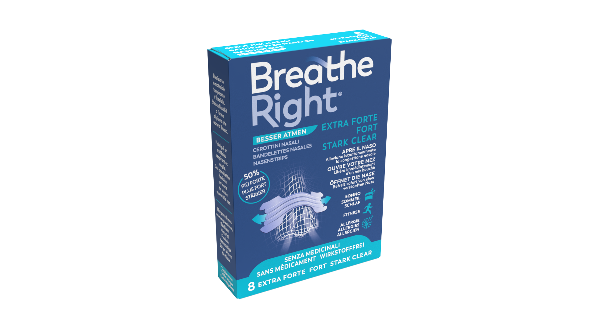 BREATHE RIGHT bandelettes nasales, image 2 sur 3