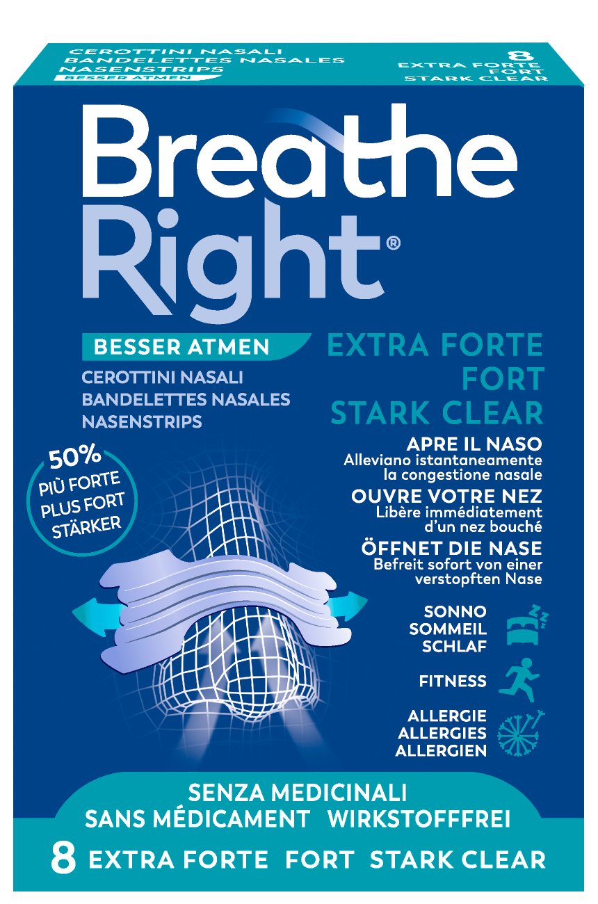 BREATHE RIGHT bandelettes nasales