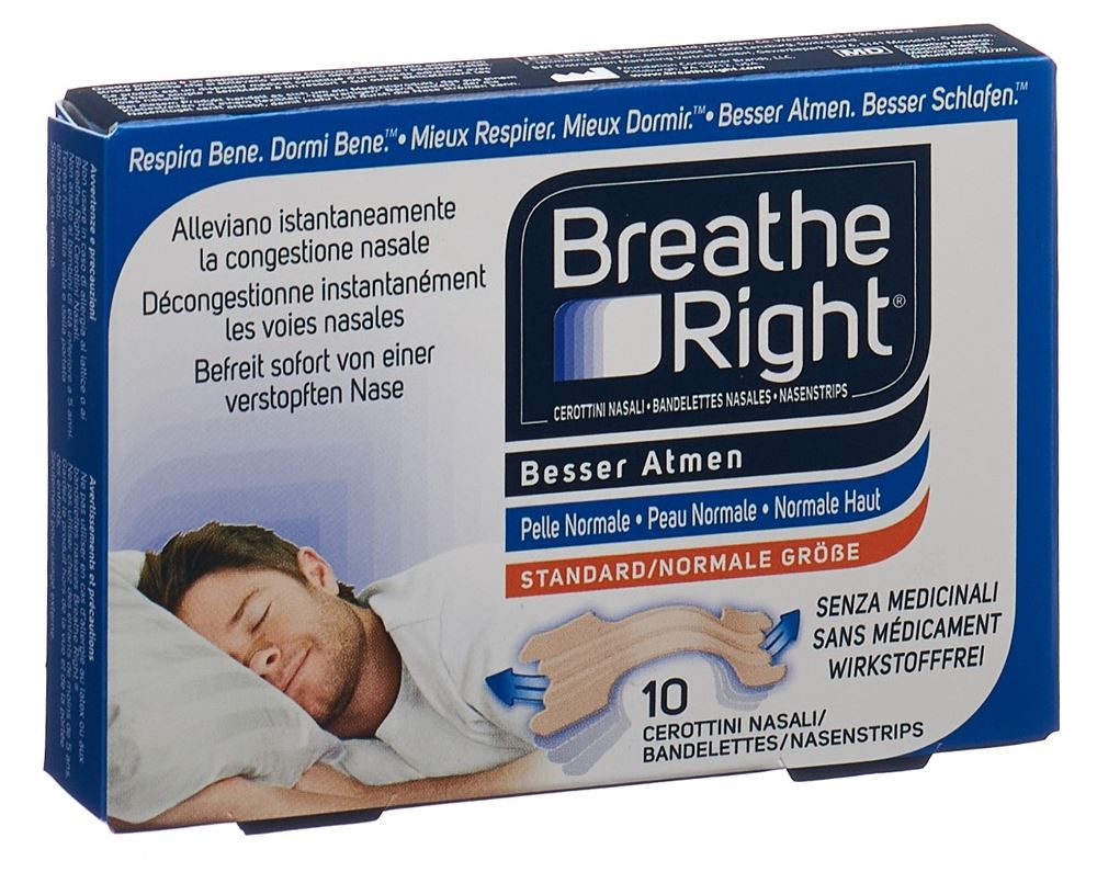 BREATHE RIGHT normal 10 pce, image principale