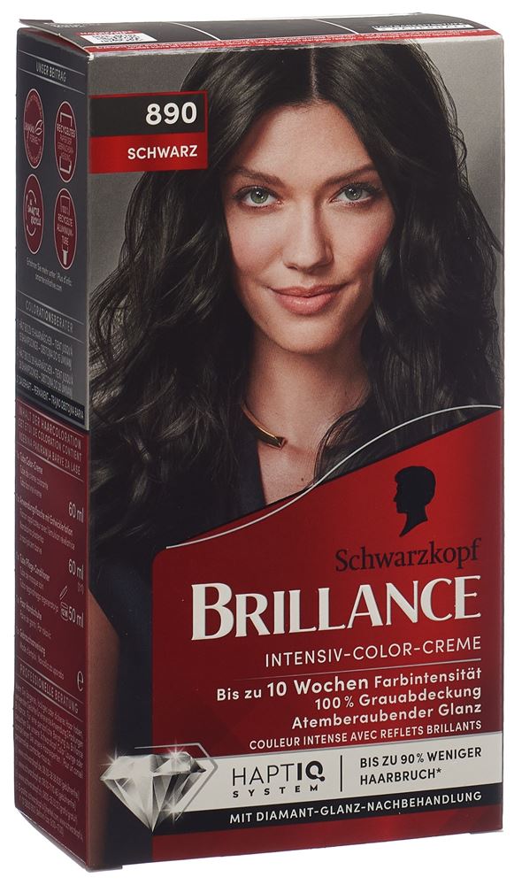 BRILLANCE 890 Noir 1 pce, image principale