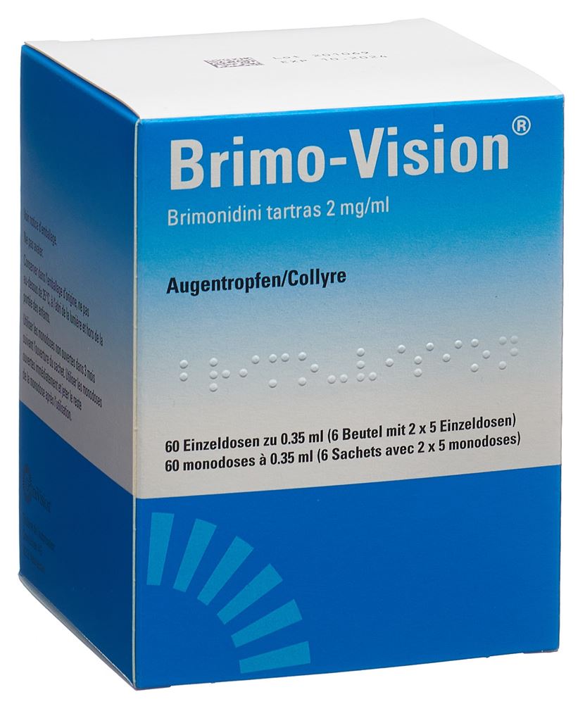 BRIMO VISION Gtt Opht 2 mg/ml Monodos 0.35 ml, Hauptbild