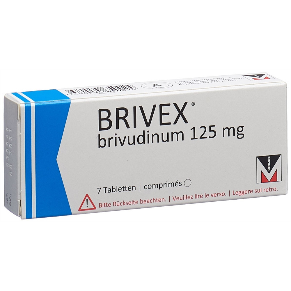 BRIVEX cpr 125 mg blist 7 pce, image principale