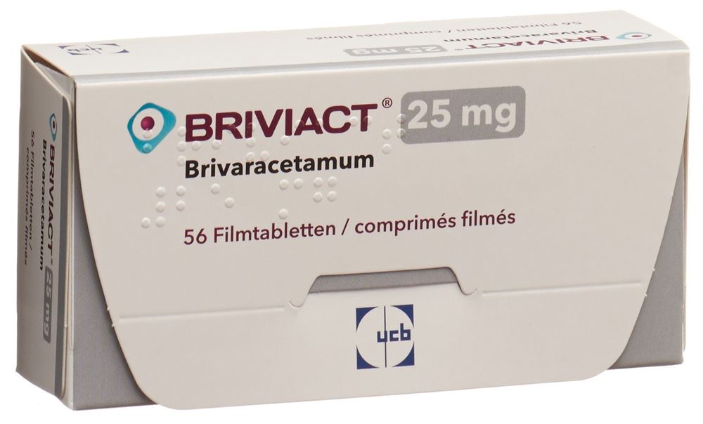 BRIVIACT cpr pell 25 mg blist 56 pce, image principale