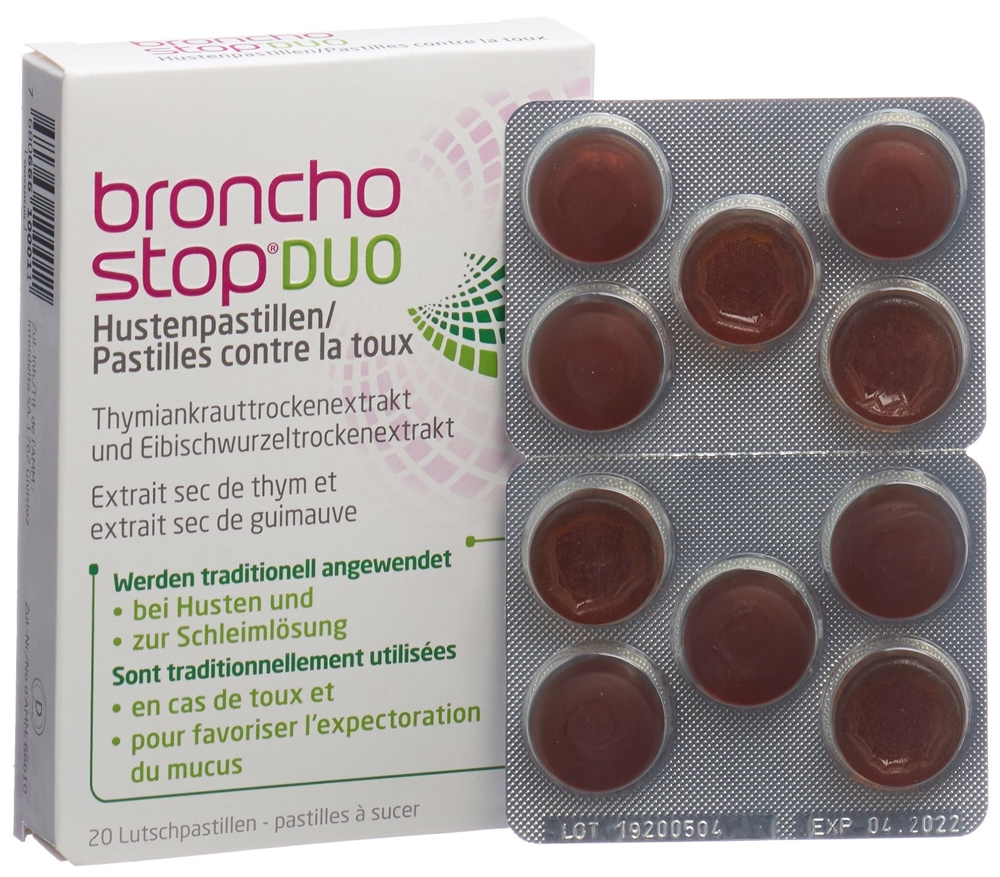 BRONCHOSTOP DUO Hustenpastillen, Bild 2 von 2