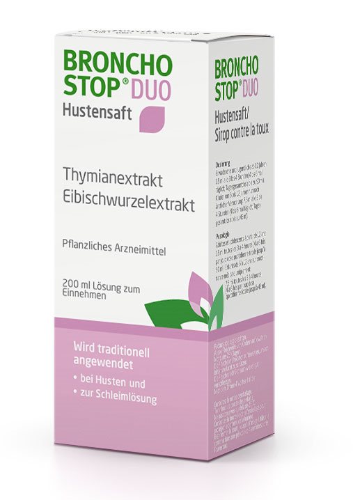 BRONCHOSTOP DUO Hustensaft, Hauptbild