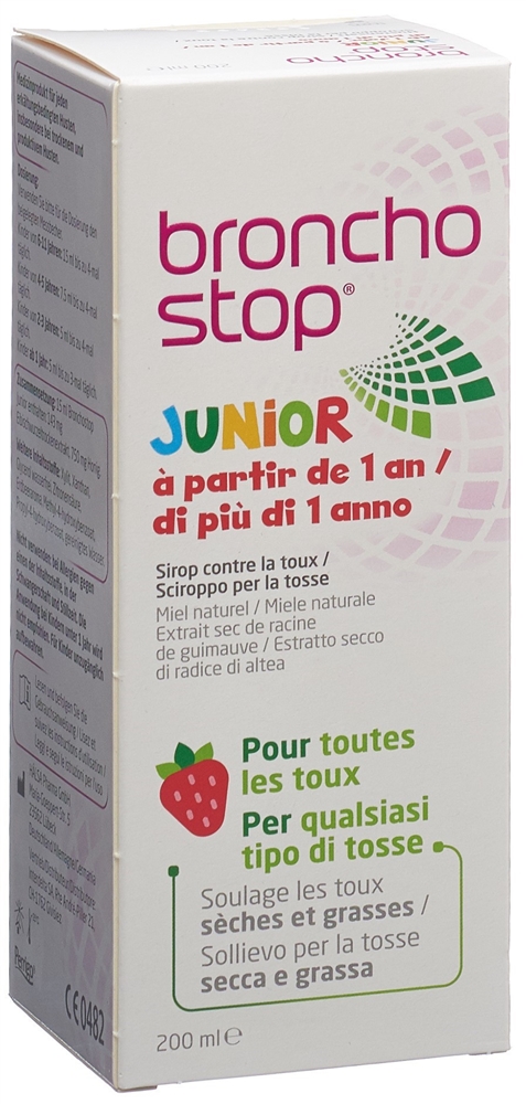 BRONCHOSTOP Junior sirop contre la toux, image 2 sur 2