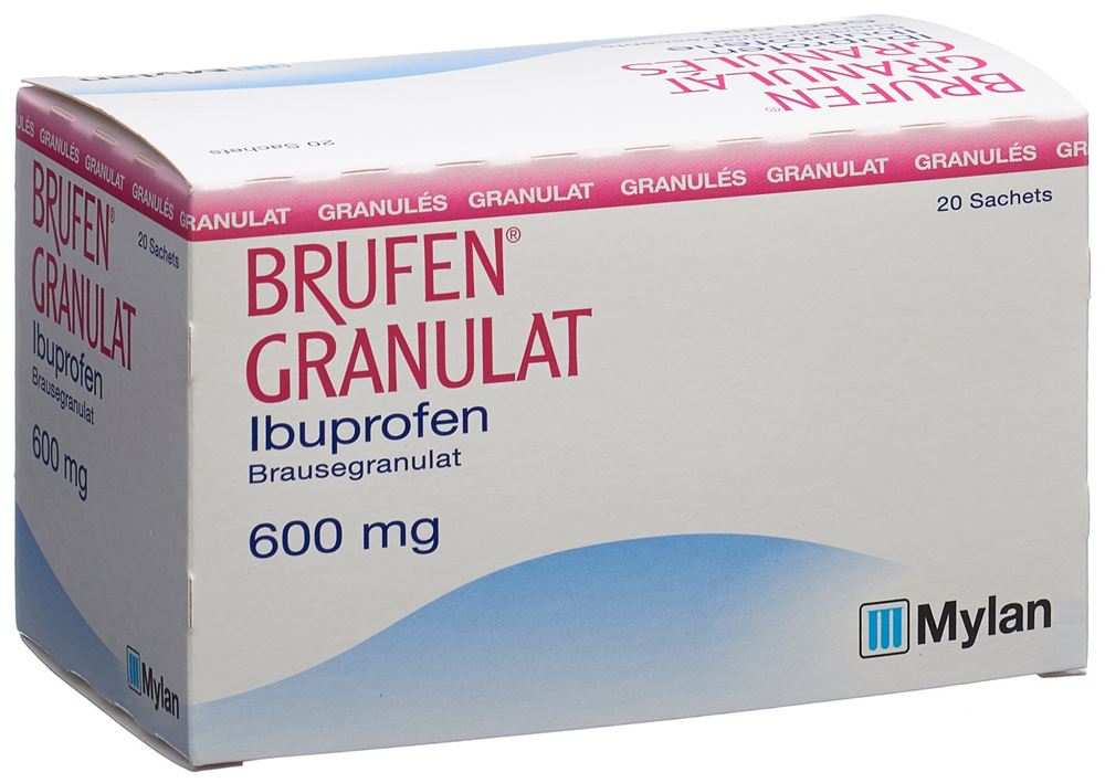 BRUFEN Brausegran 600 mg Btl 20 Stk, Hauptbild