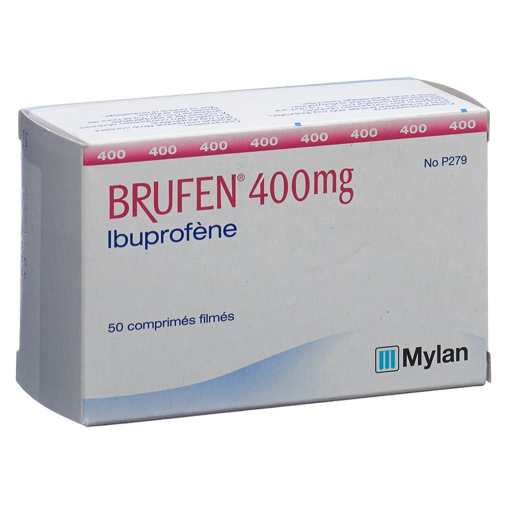 BRUFEN cpr pell 400 mg blist 50 pce, image 2 sur 2