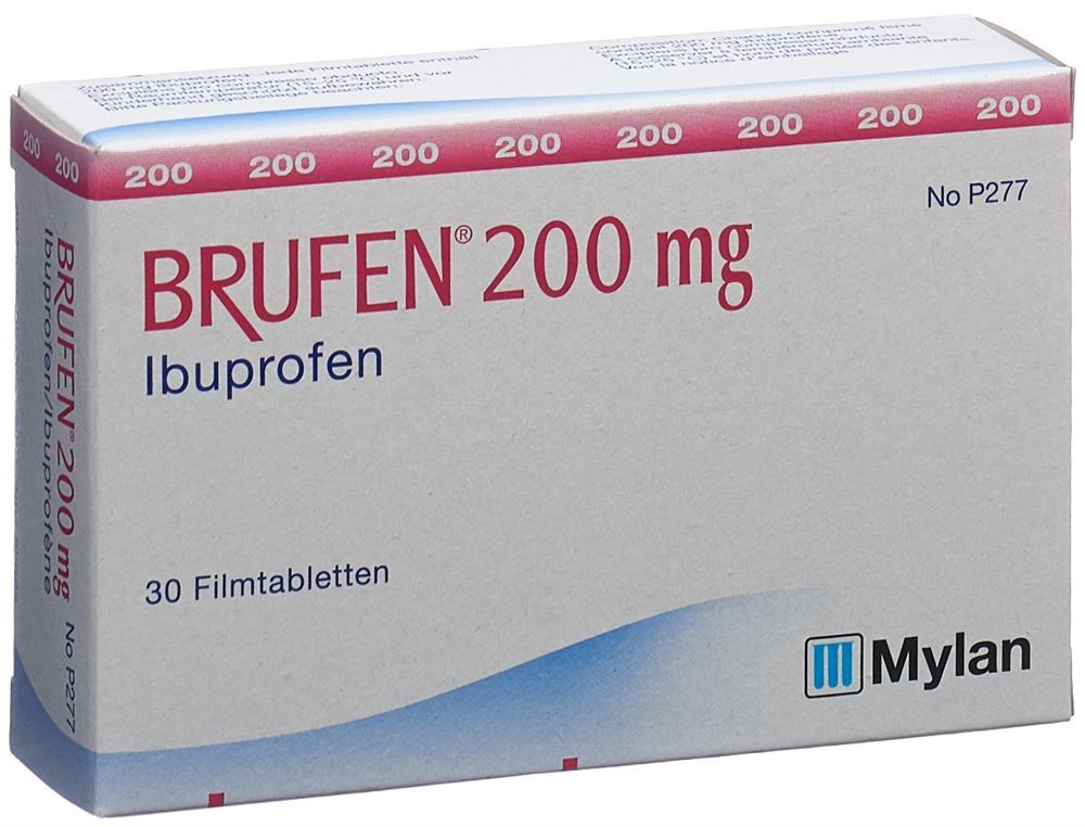 BRUFEN Filmtabl 200 mg Blist 30 Stk, Hauptbild