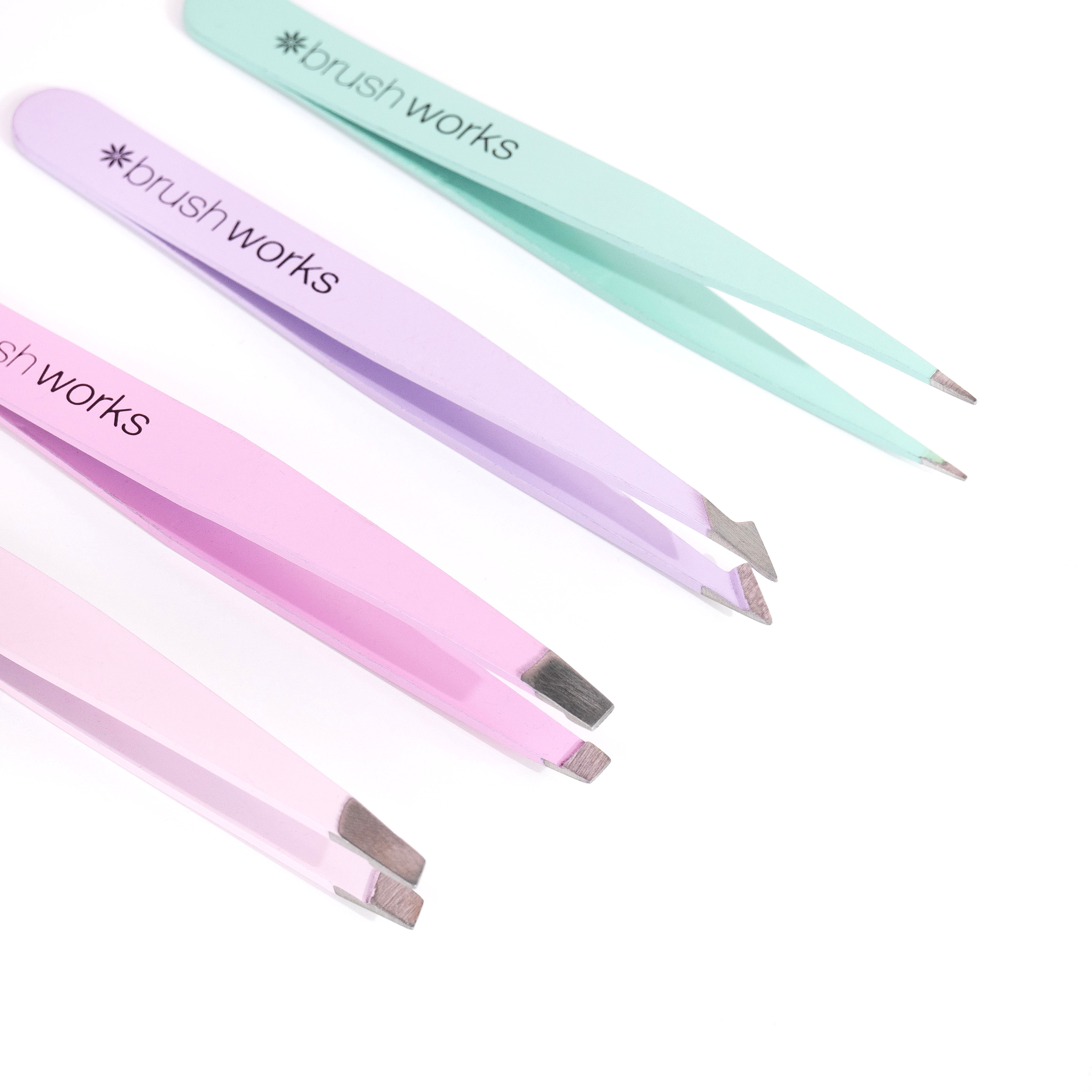 BRUSHWORKS combination tweezer set, image 3 sur 4