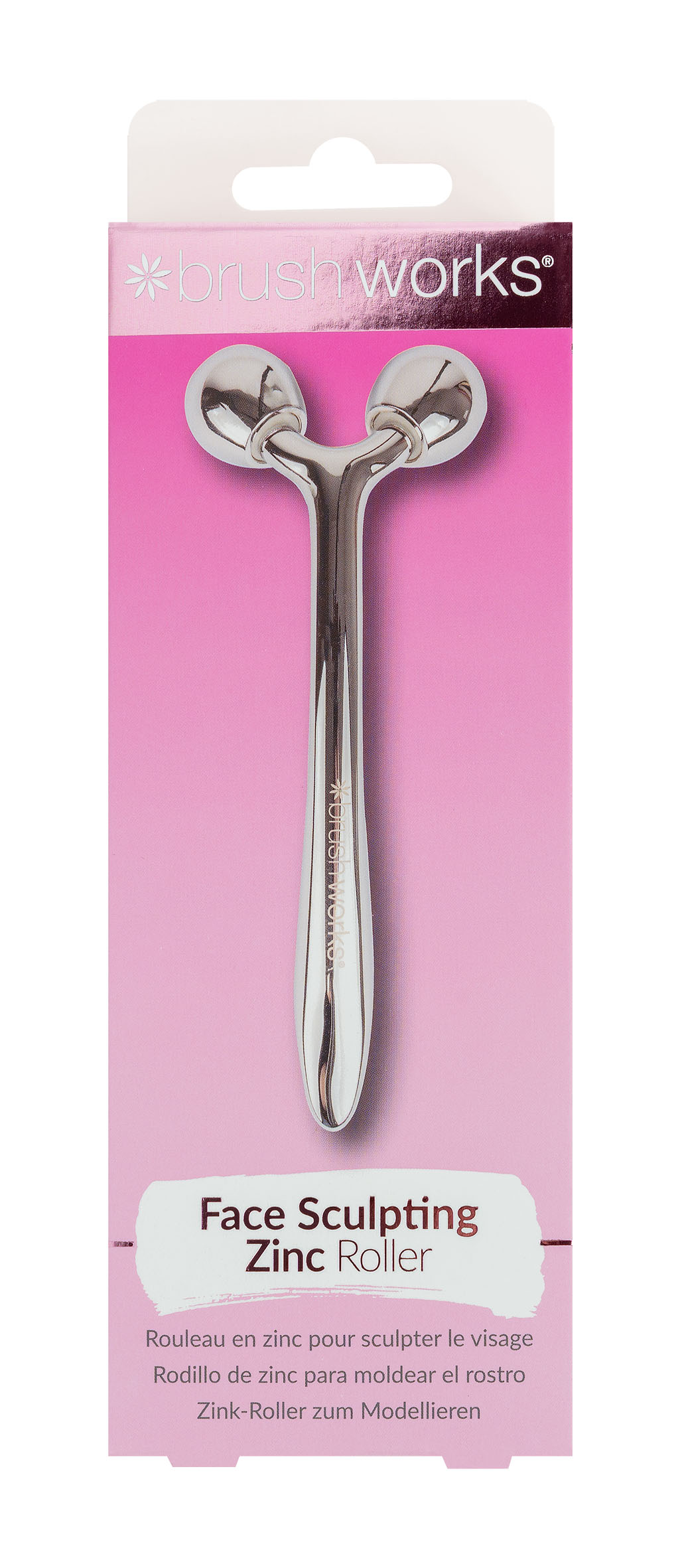 BRUSHWORKS Face Sculpting Zinc Roller, Hauptbild