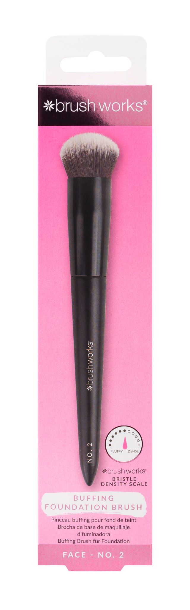 BRUSHWORKS pinceau buffing pour fond de teint