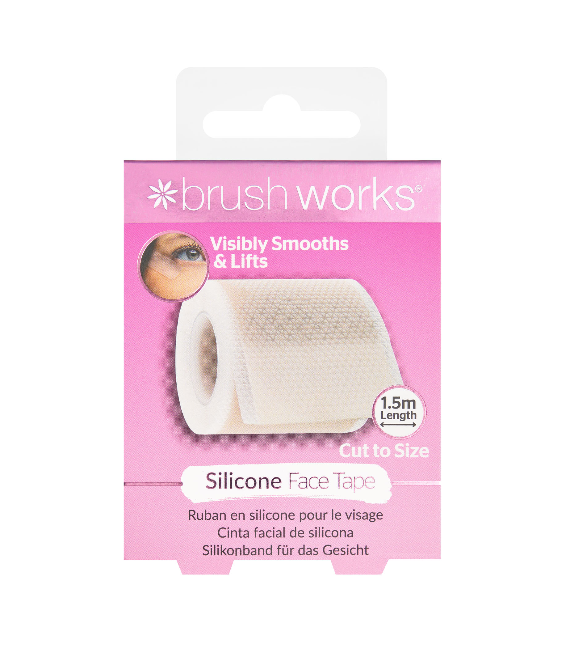 BRUSHWORKS silicone face tape