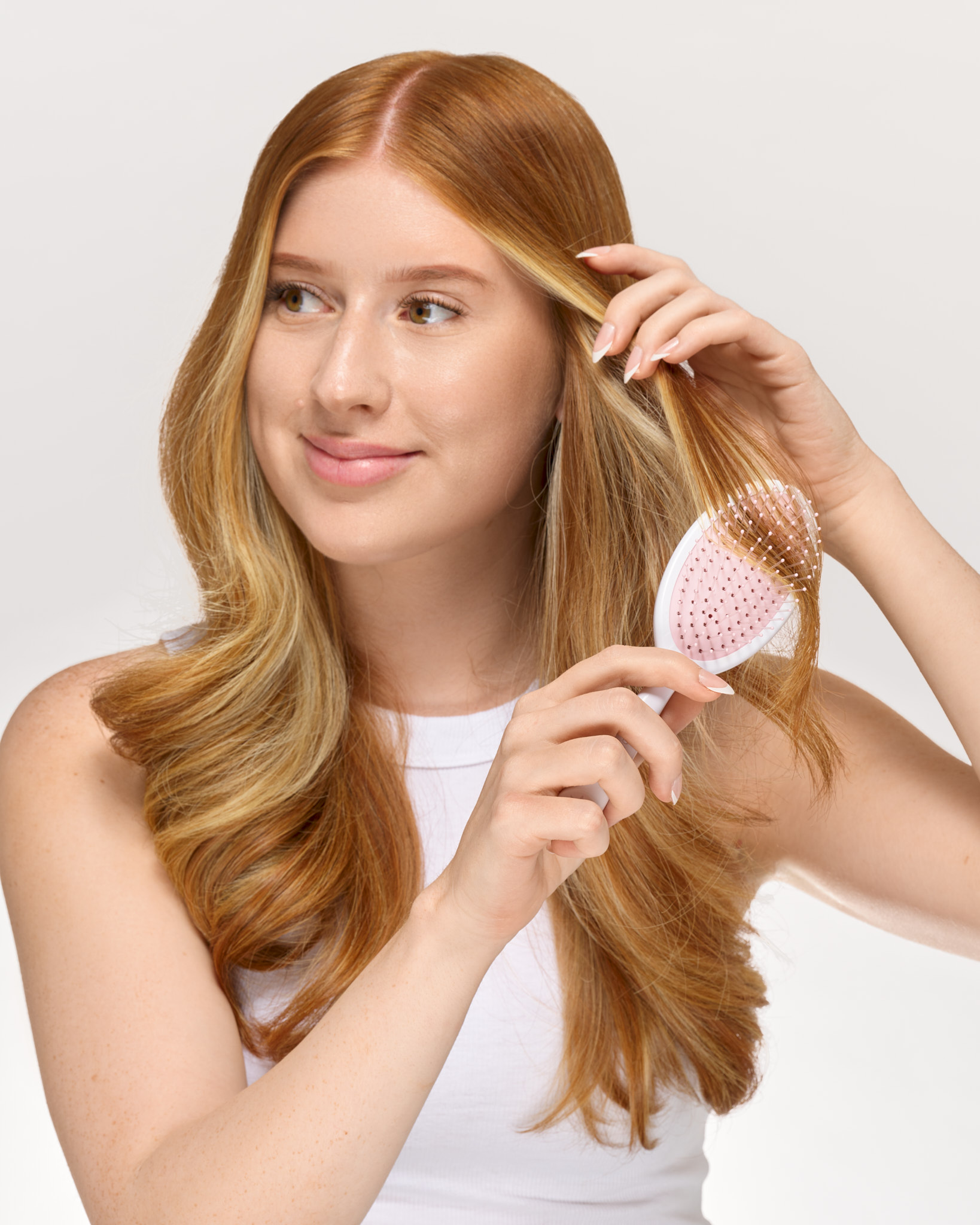BRUSHWORKS Travel Detangling Hair Brush, Bild 3 von 5