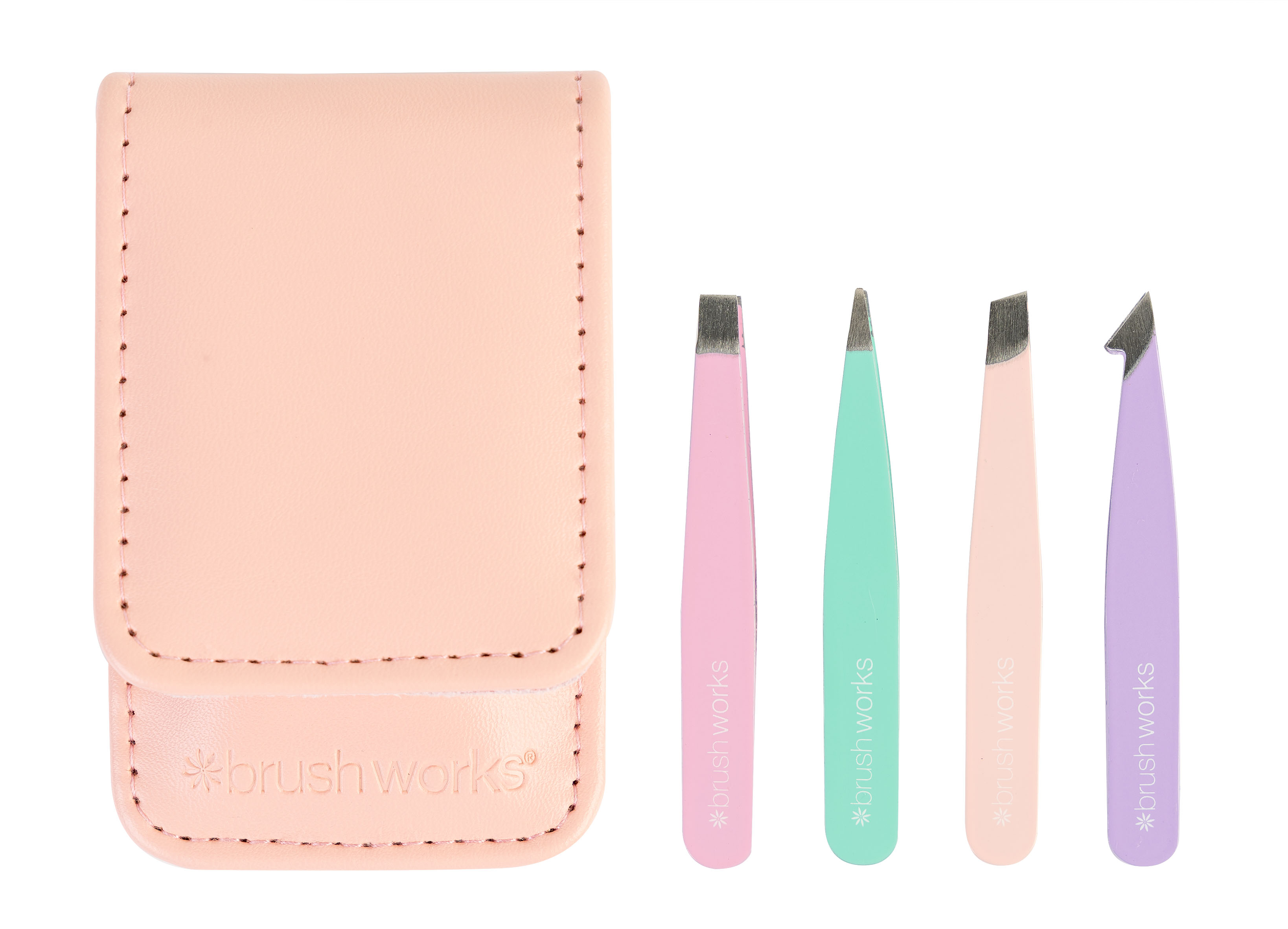 BRUSHWORKS Travel Tweezer Set, Bild 2 von 5