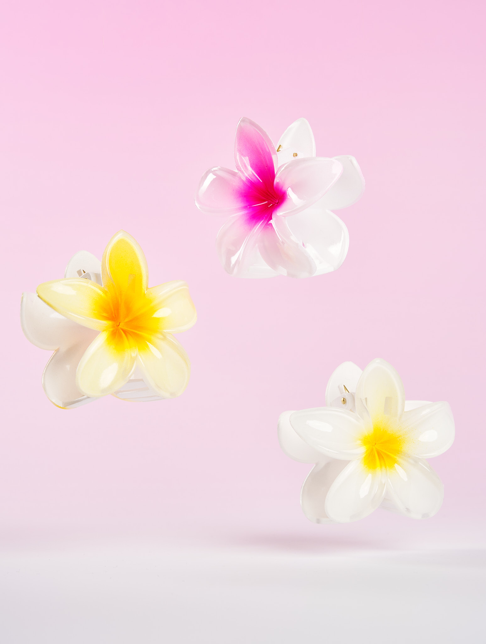 BRUSHWORKS tropical flower claw clips, image 2 sur 5