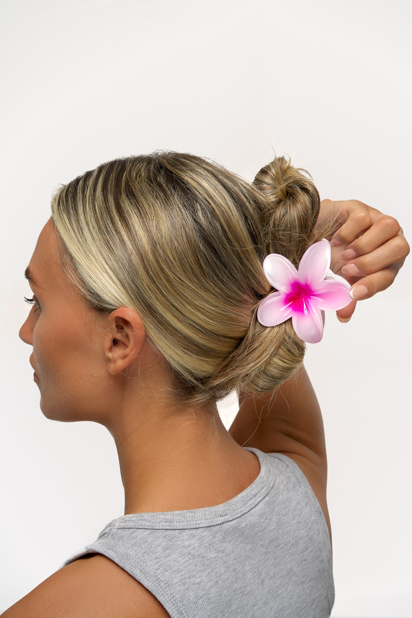 BRUSHWORKS tropical flower claw clips, image 4 sur 5