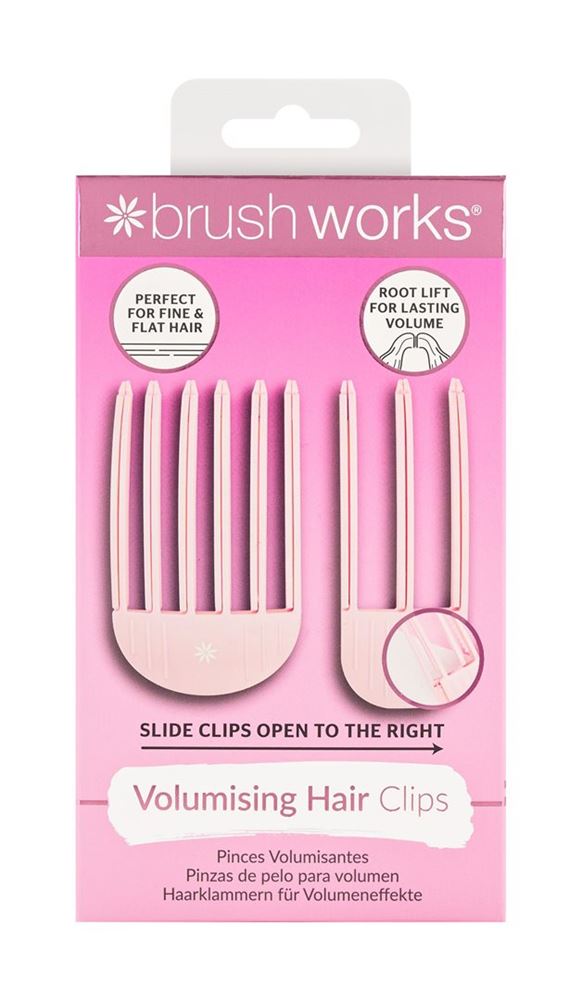 BRUSHWORKS volumising hair clips