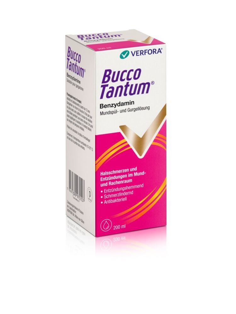 BUCCO TANTUM solution pour gargarisme