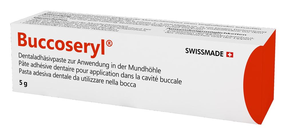 BUCCOSERYL pâte adhésive dentaire