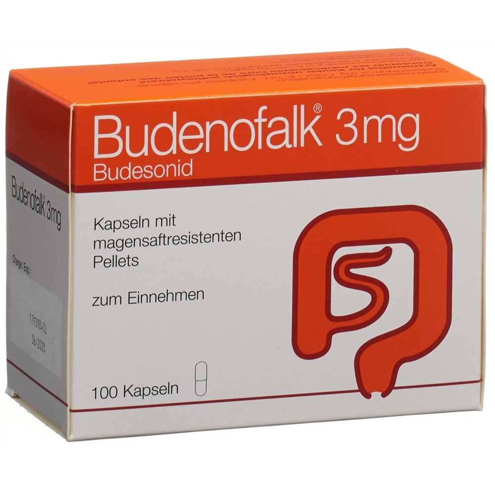 BUDENOFALK caps 3 mg blist 100 pce, image principale