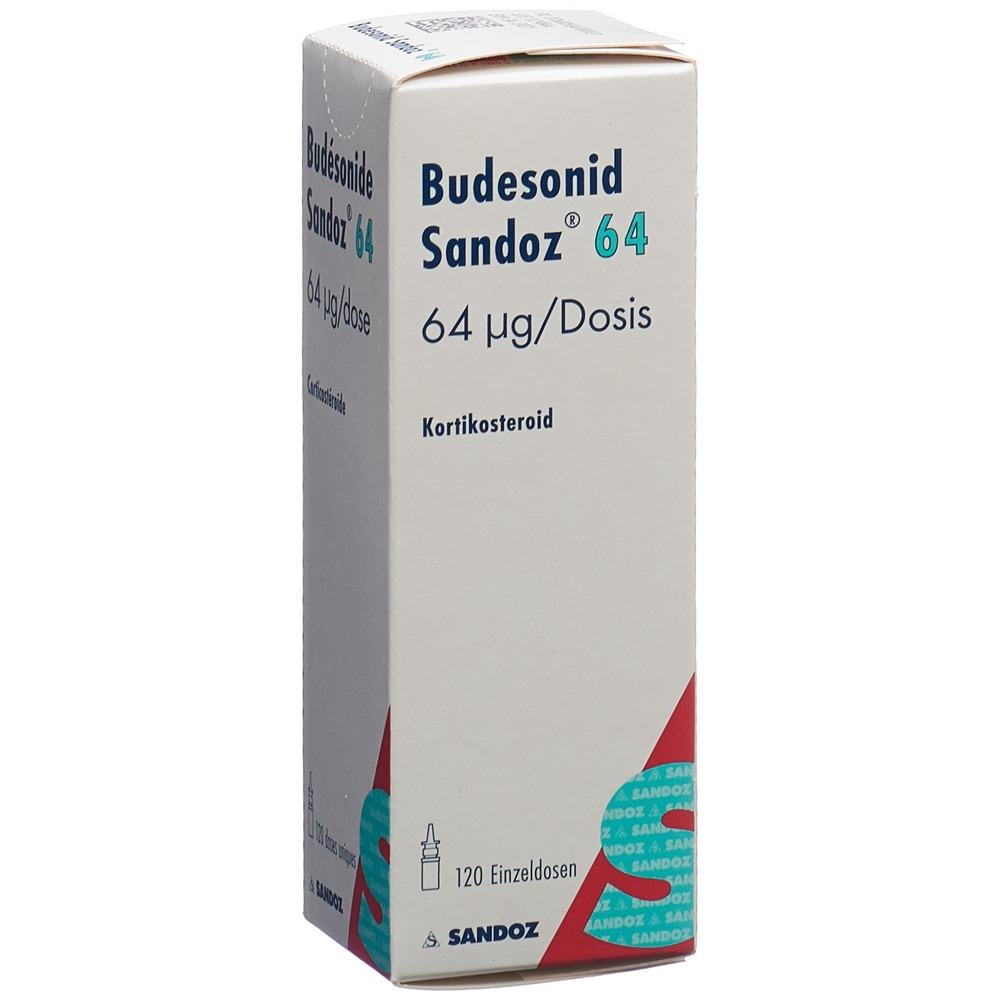 BUDESONIDE Sandoz 64 mcg, Hauptbild