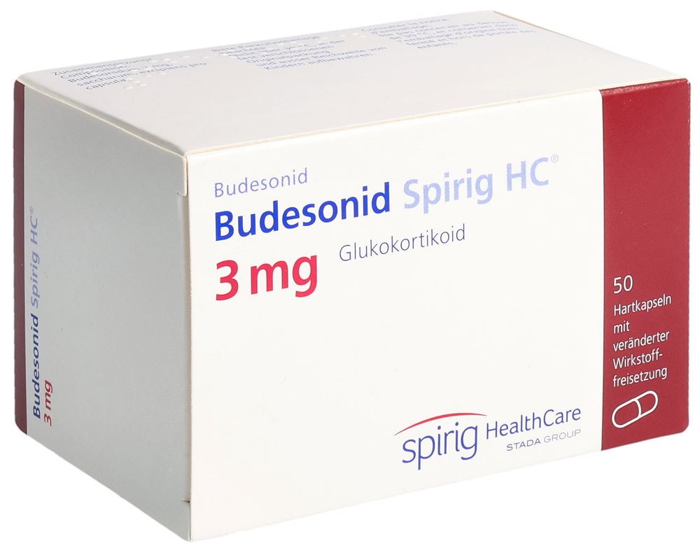 BUDESONIDE Spirig HC 3 mg