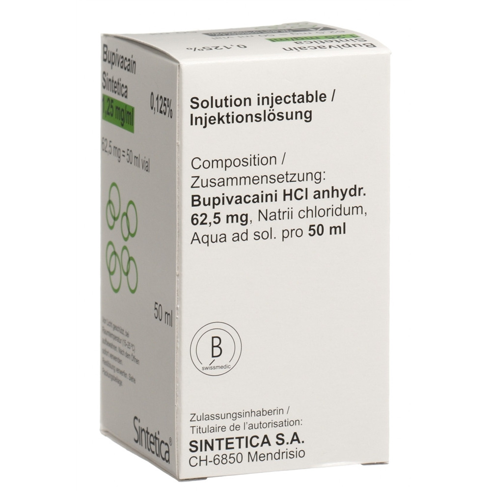 BUPIVACAINE Sintetica 1.25 mg/ml, Bild 2 von 2