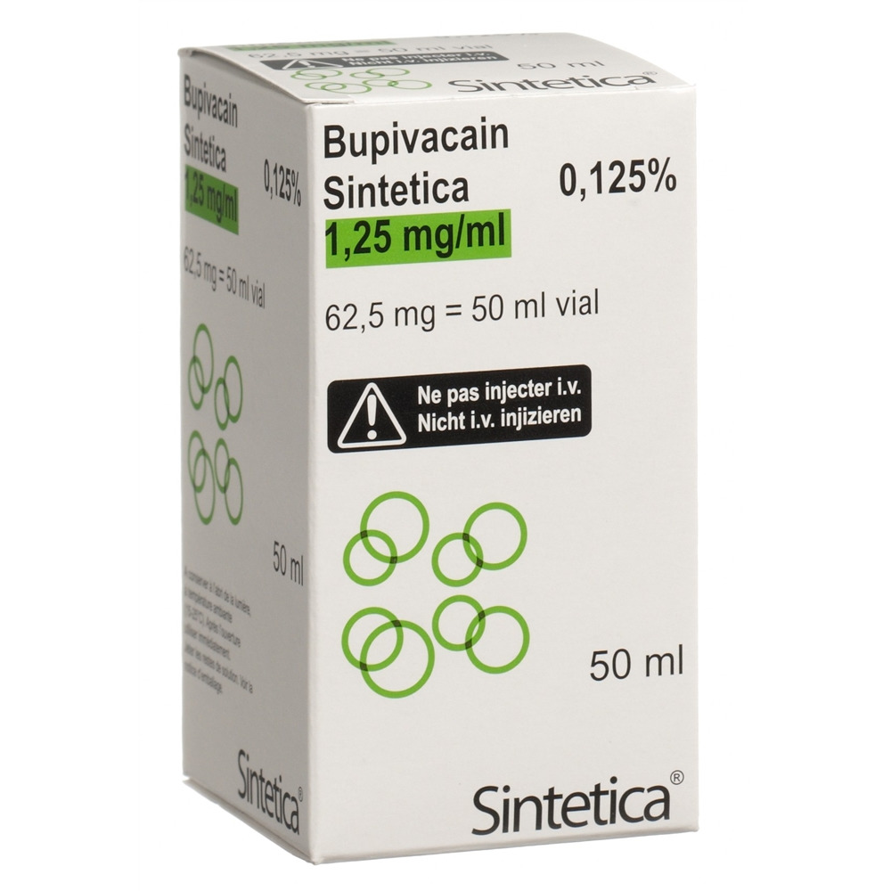 BUPIVACAINE Sintetica 1.25 mg/ml, Hauptbild