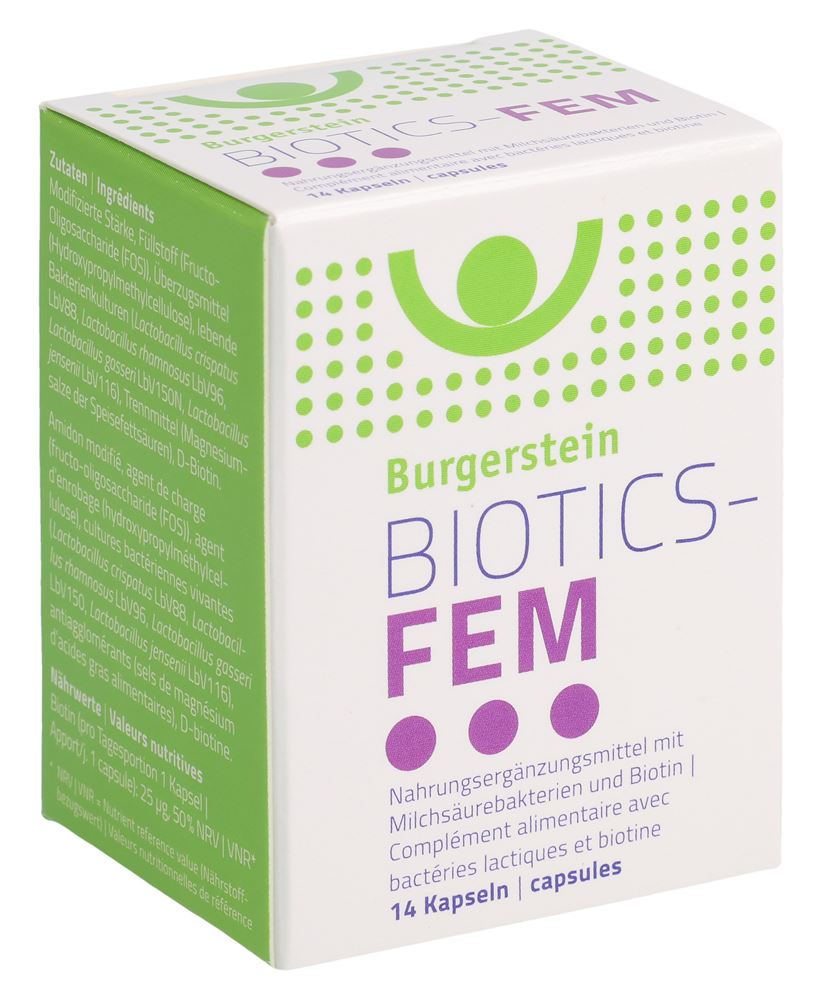 BURGERSTEIN Biotics-FEM