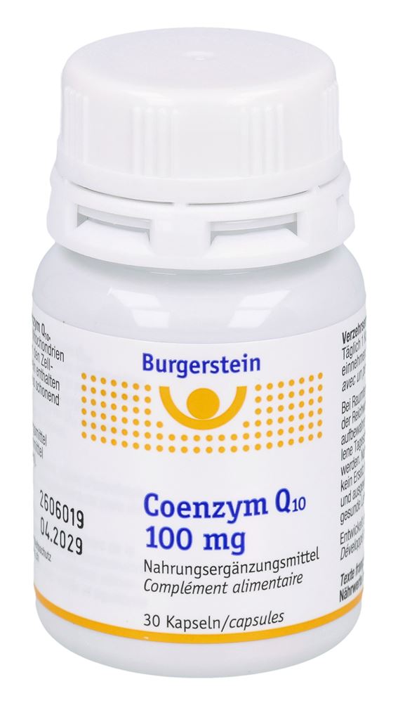 BURGERSTEIN Coenzym Q10 100 mg