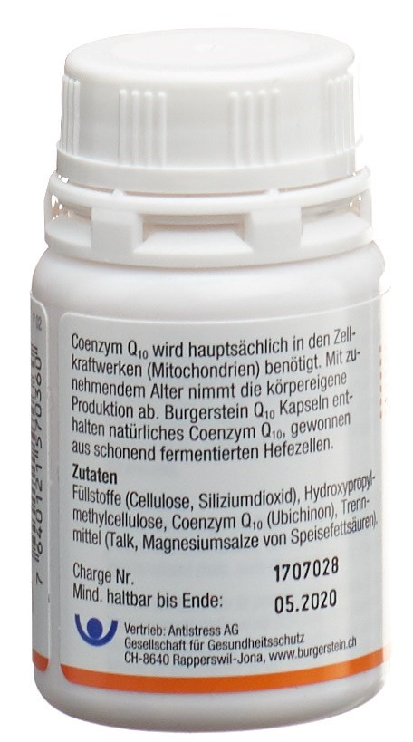 BURGERSTEIN Coenzym Q10 30 mg, Bild 2 von 3