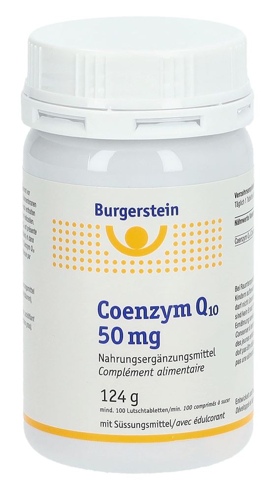 BURGERSTEIN Coenzym Q10 50 mg
