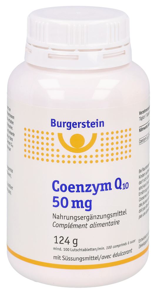 BURGERSTEIN Coenzyme Q10 50 mg