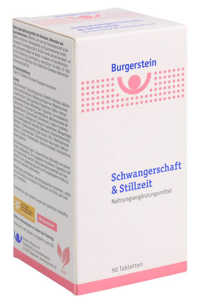 BURGERSTEIN Schwangerschaft & Stillzeit