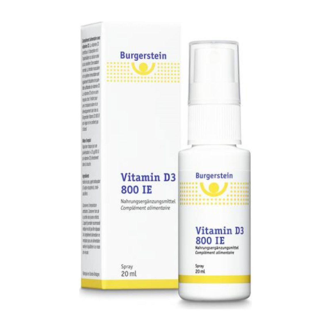 BURGERSTEIN Vitamin D3 800 IE, Hauptbild