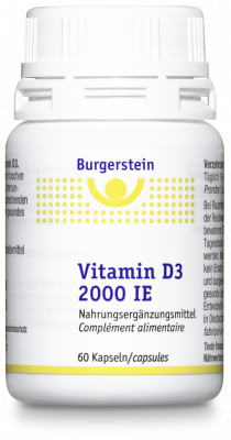 BURGERSTEIN Vitamin D3 2000 IE, Hauptbild