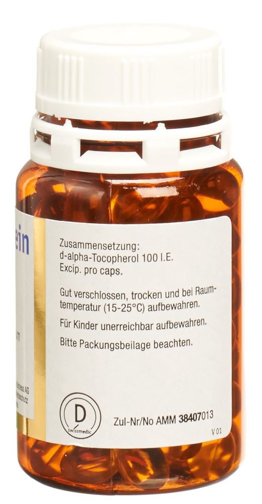 BURGERSTEIN Vitamin E 100 IE, image 2 sur 4