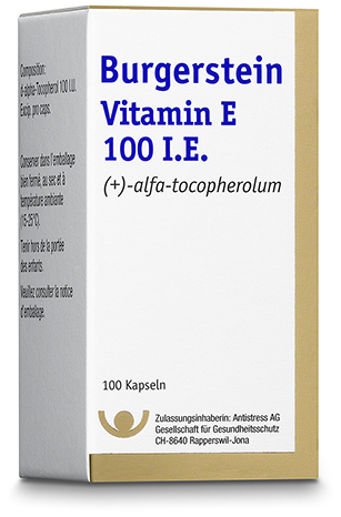 BURGERSTEIN Vitamin E 100 IE, Hauptbild