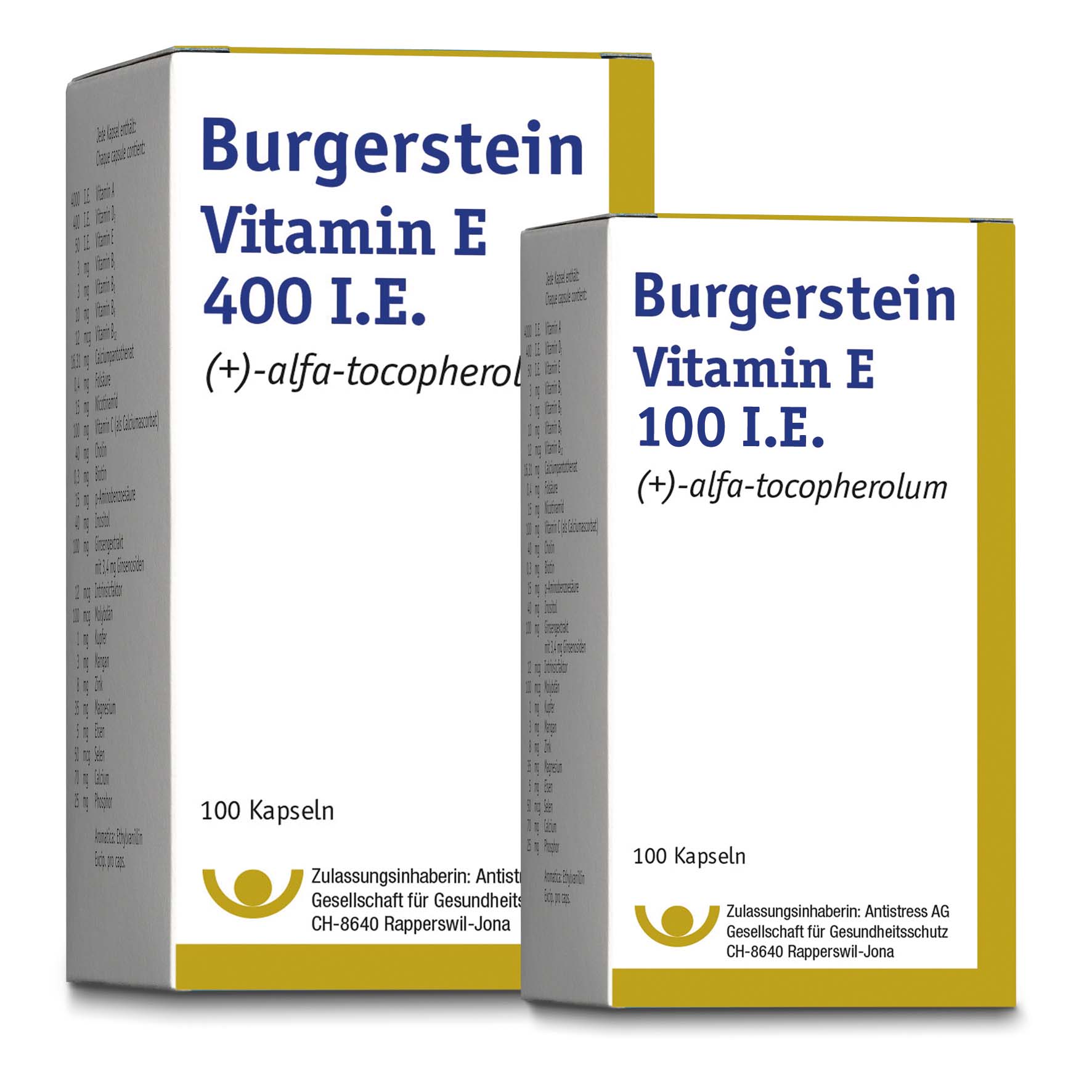 BURGERSTEIN Vitamin E 400 IE, Hauptbild