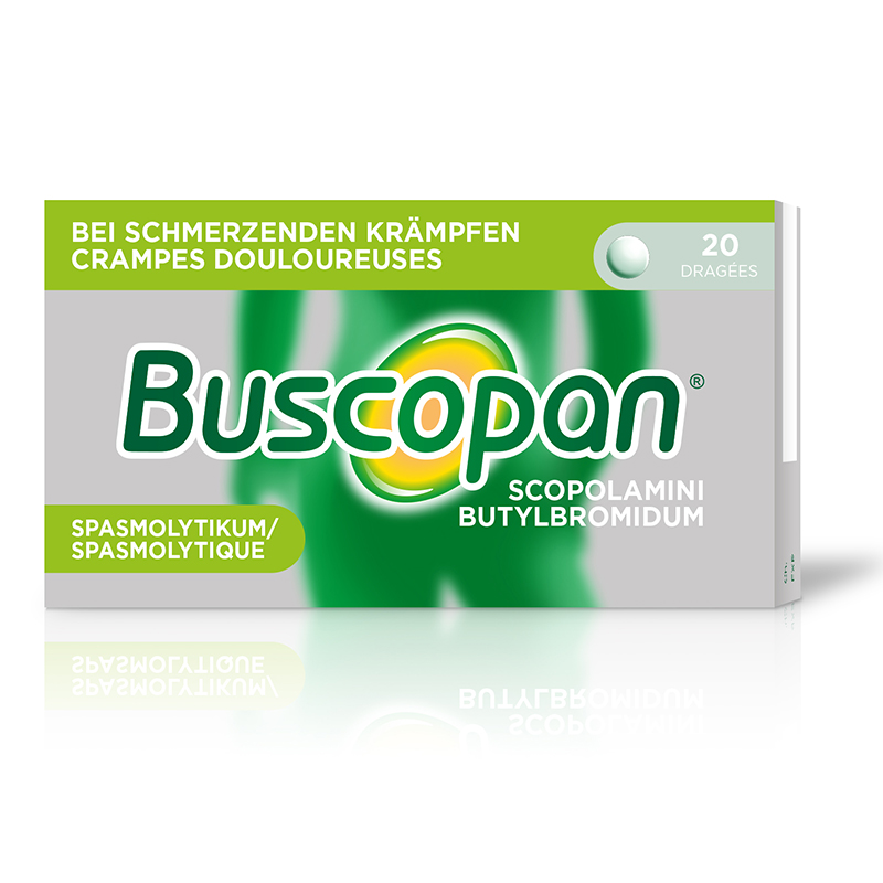 BUSCOPAN drag 10 mg blist 20 pce, image principale