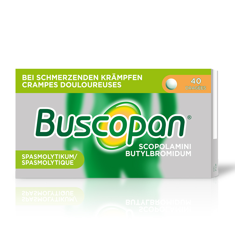 BUSCOPAN drag 10 mg blist 40 pce, image principale