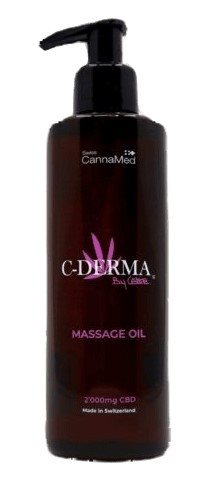 C-Derma huile de massage