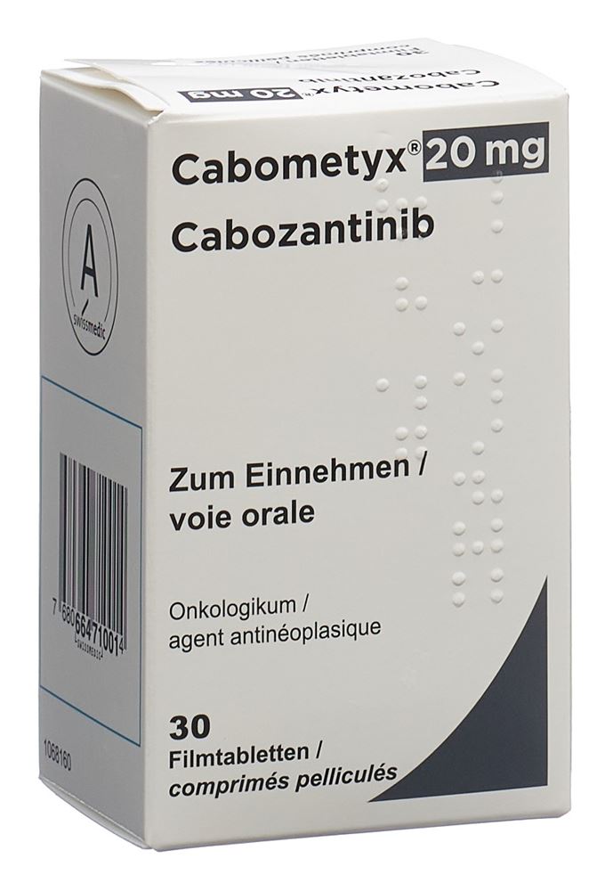 CABOMETYX cpr pell 20 mg bte 30 pce, image principale