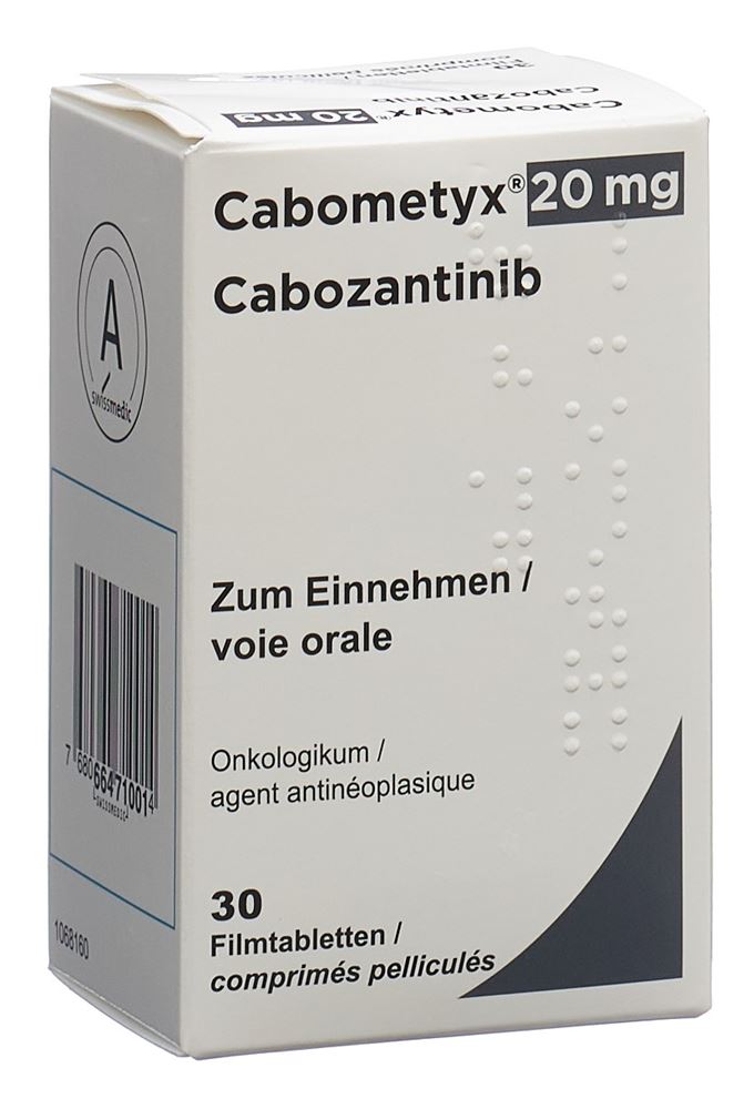 CABOMETYX Filmtabl 20 mg Ds 30 Stk, Hauptbild