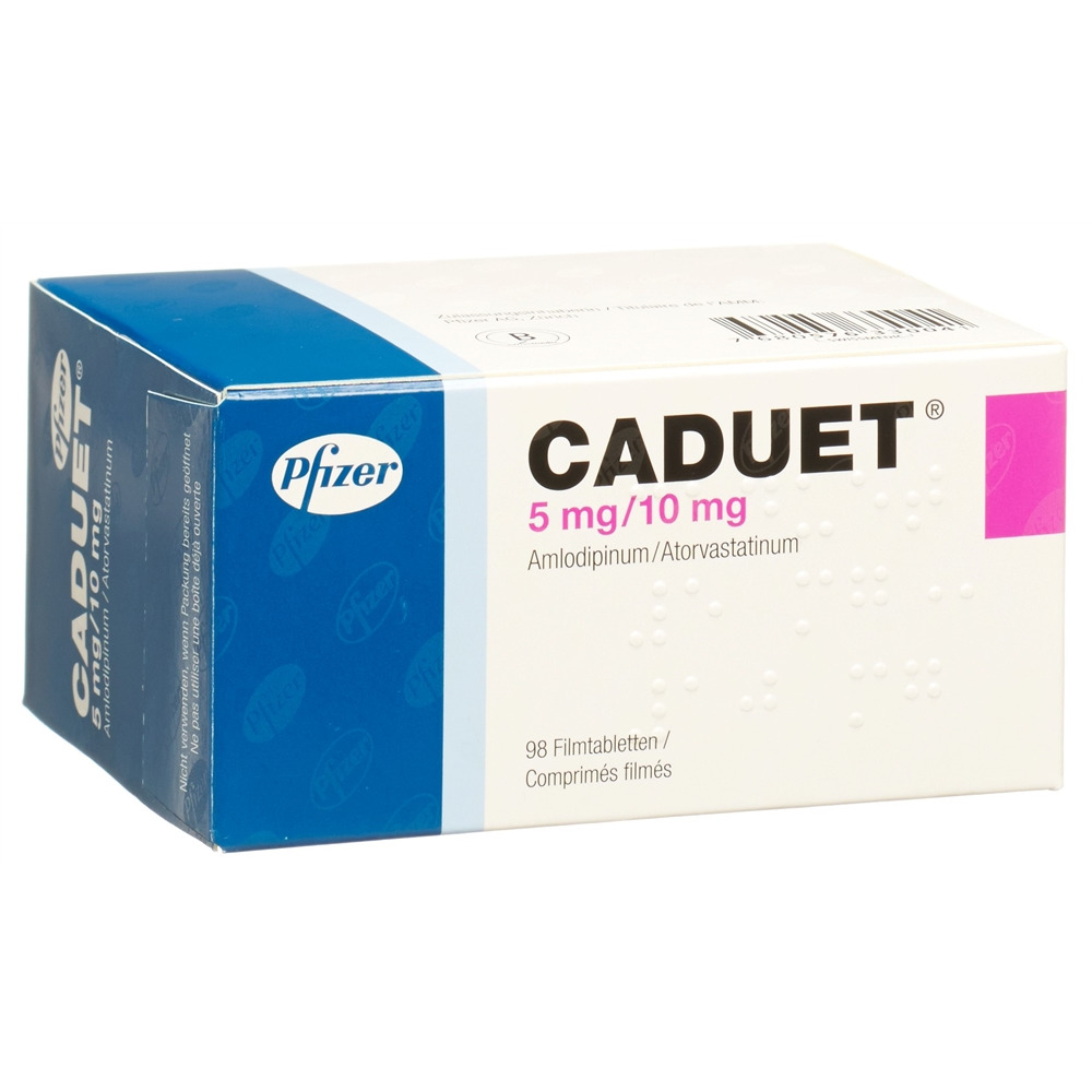 CADUET Filmtabl 5mg/10mg Blist 98 Stk, Bild 2 von 2