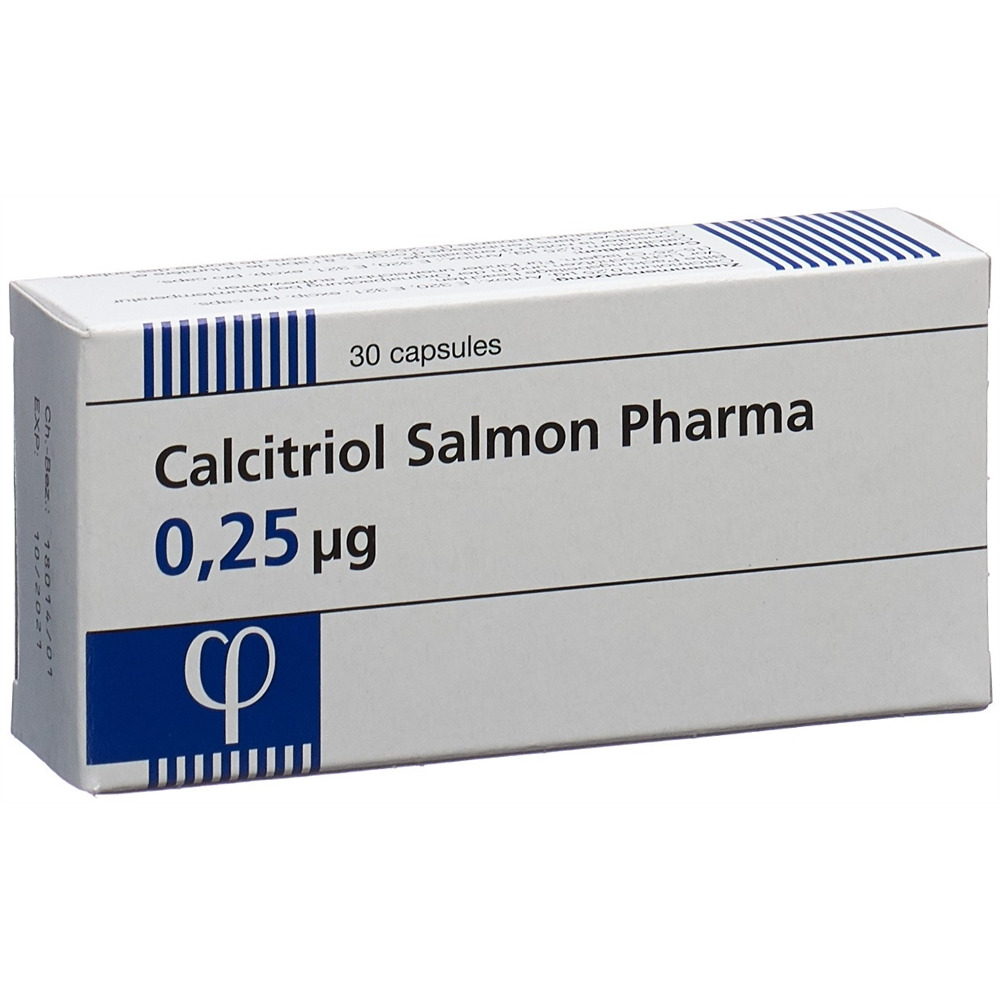 CALCITRIOL Salmon Pharma 0.25 mcg, image 2 sur 2