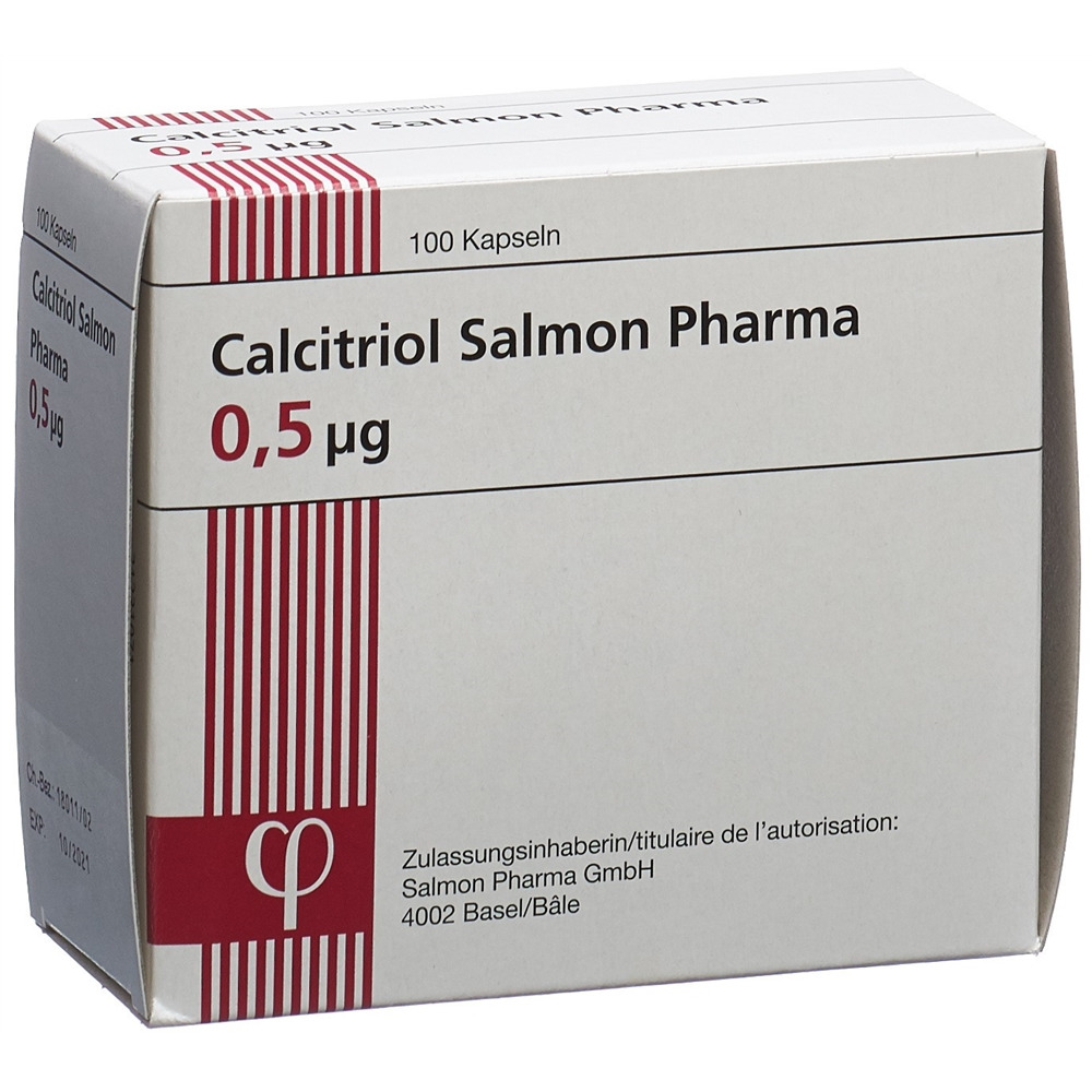 CALCITRIOL Salmon Pharma 0.5 mcg, image principale