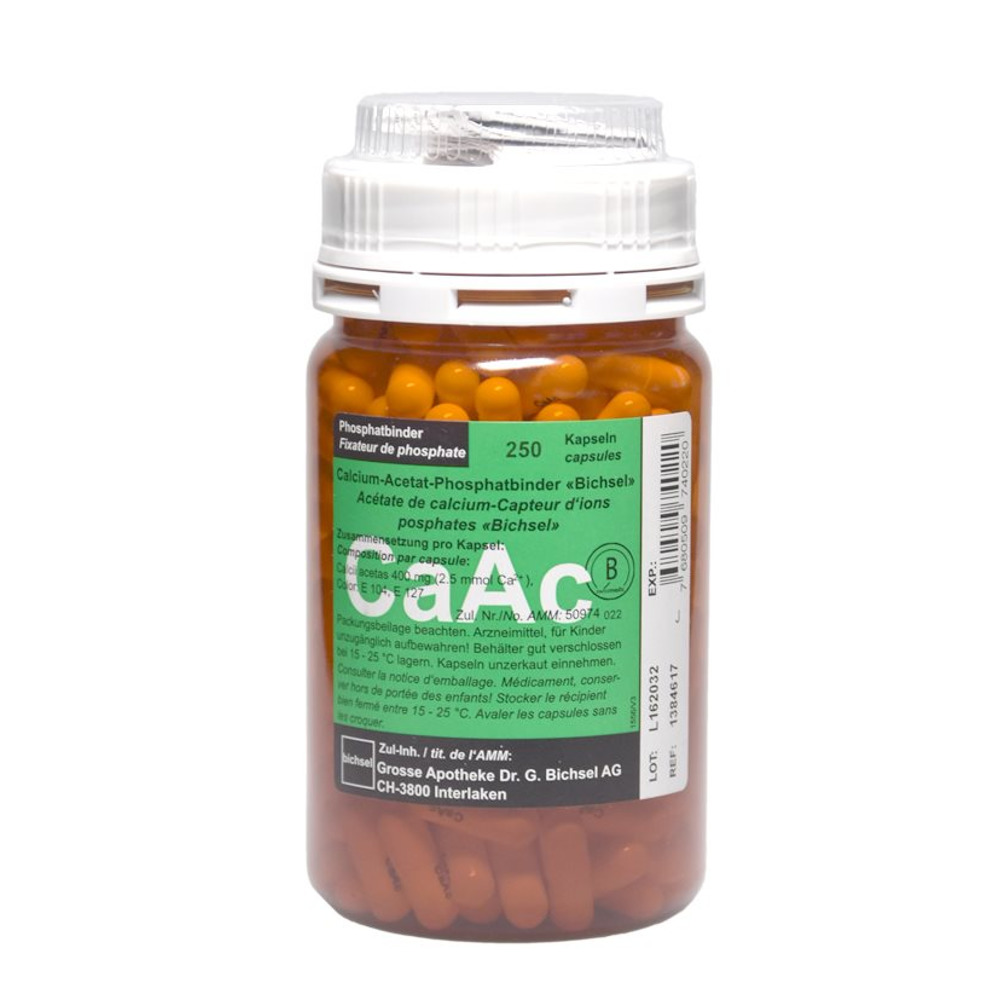 ACETATE CALCIUM-CAPTEUR IONS P Phosphatb Bichsel 400 mg, Hauptbild