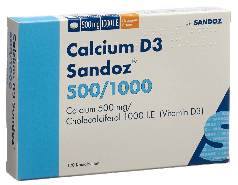 CALCIUM D3 Sandoz, image principale